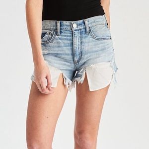American Eagle vintage high raise denim shorts
